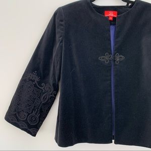 Vintage Oscar de la Renta velvet jacket
